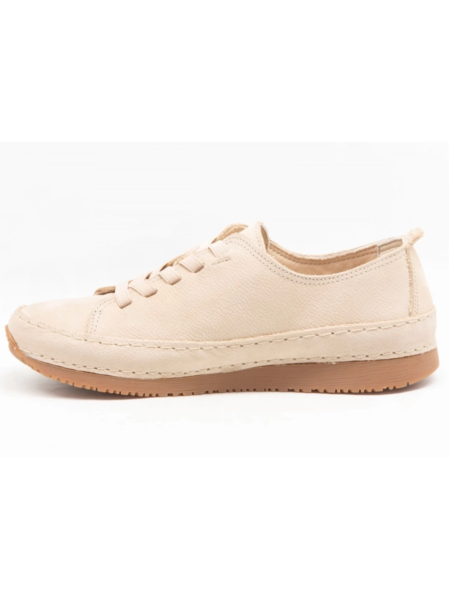 FREEFOOT 233026 Bej Nubuk Kadın Ayakkabı