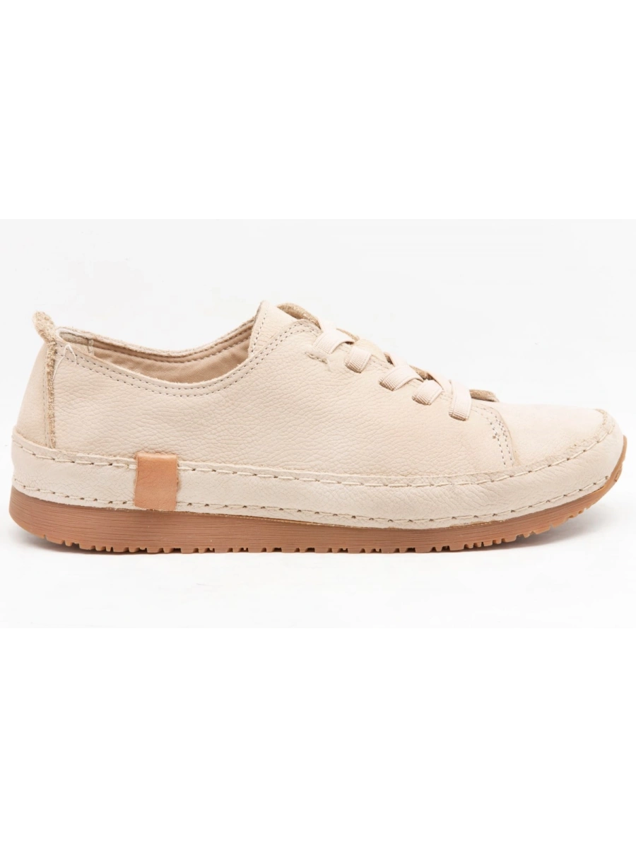 FREEFOOT 233026 Bej Nubuk Kadın Ayakkabı