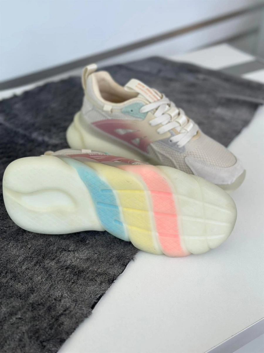 GUJA 487 Bej Kadın Spor Ayakkabı