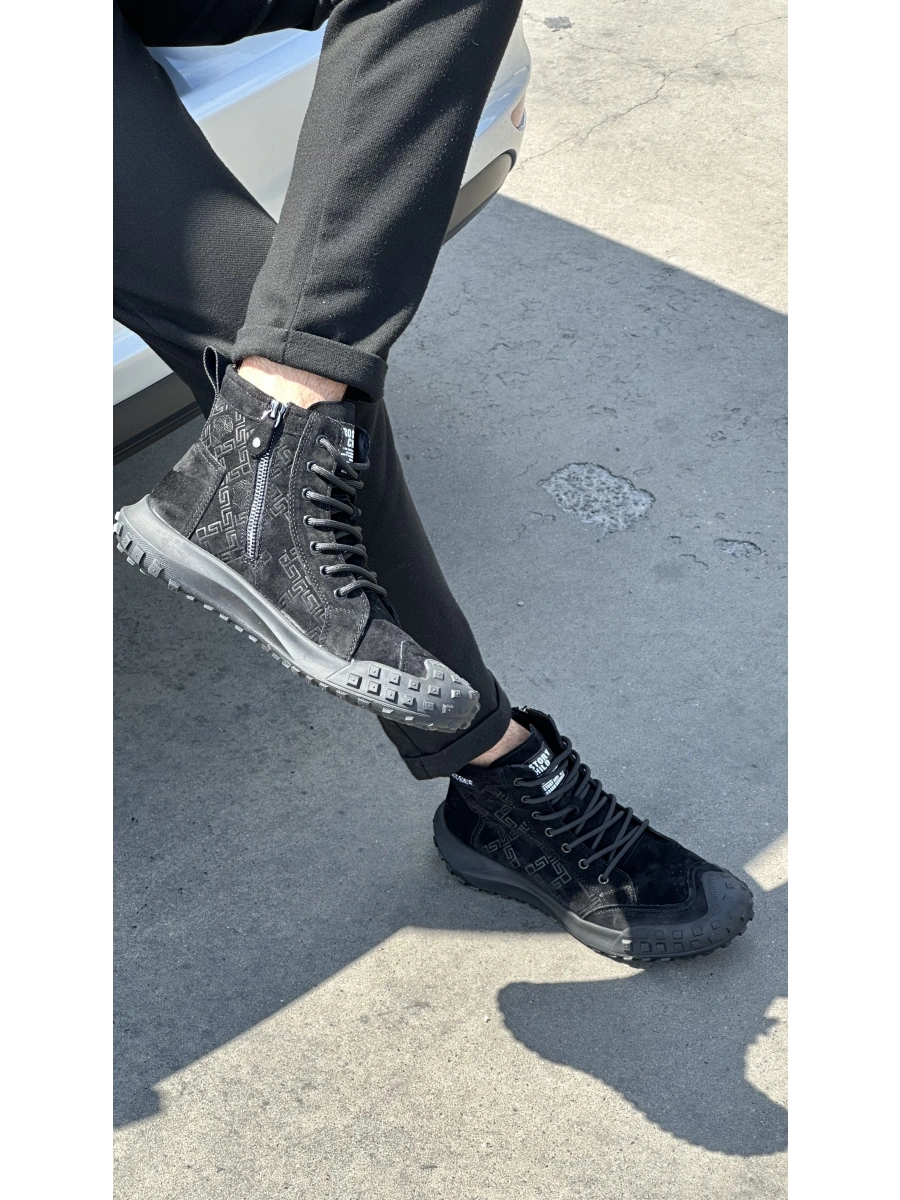 GUJA 503 Siyah Erkek Spor Bot