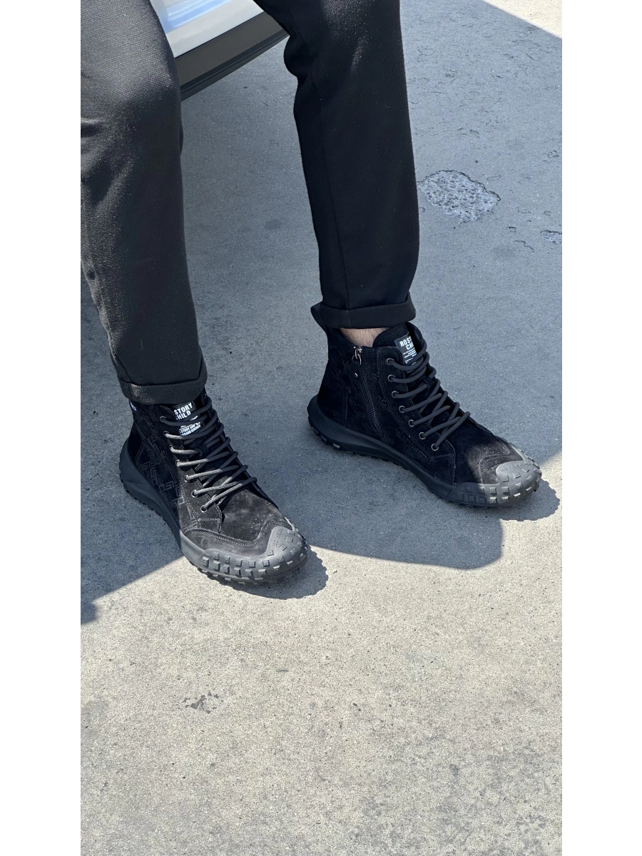 GUJA 503 Siyah Erkek Spor Bot