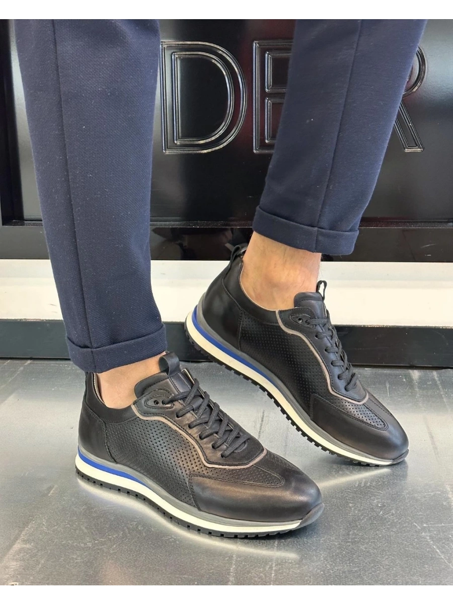 KOMCERO 1492 Siyah Erkek Ayakkabı