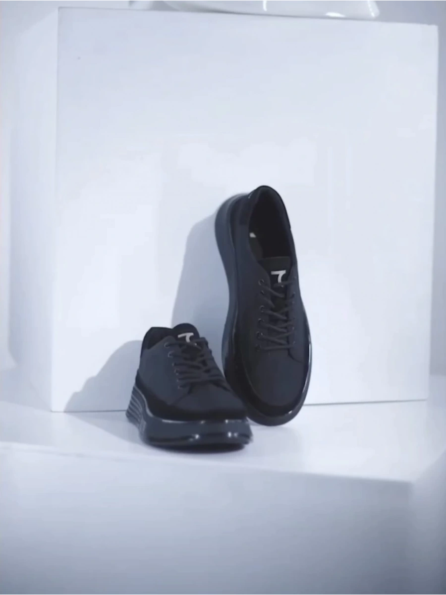 LİDER MONSTER Siyah Erkek Spor Ayakkabı