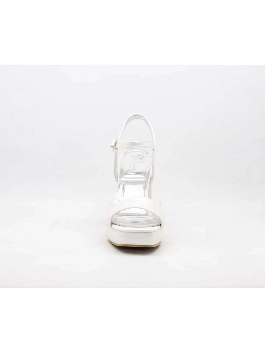 LİDER BTY 130-1008 Beyaz Kadın Abiye Ayakkabı