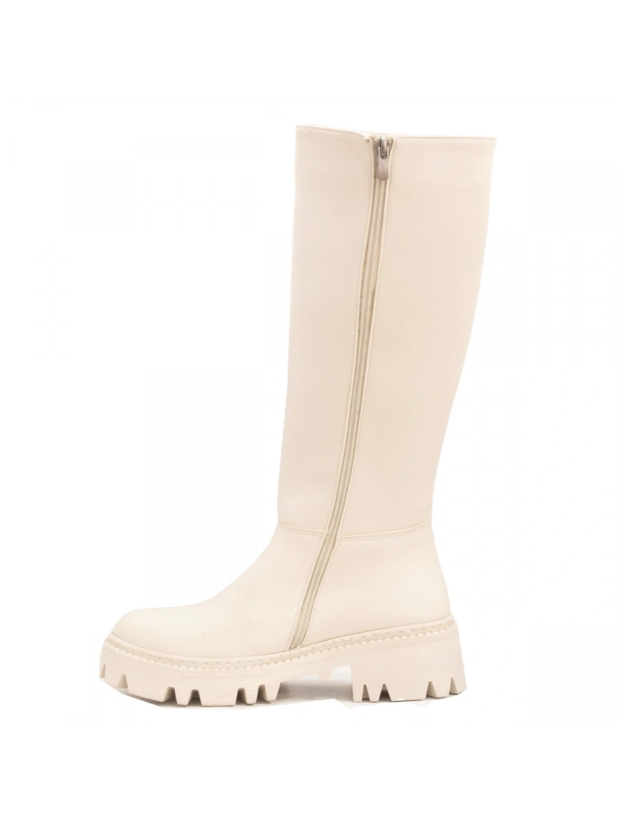 LİDER BTY 1417 Bej Kadın Çizme