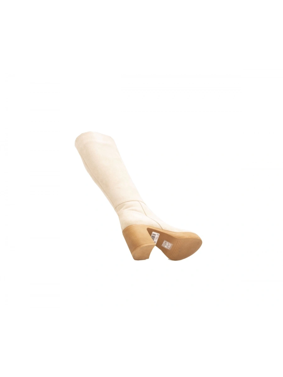 LİDER BTY 178-027 Bej Süet Kadın Ayakkabı