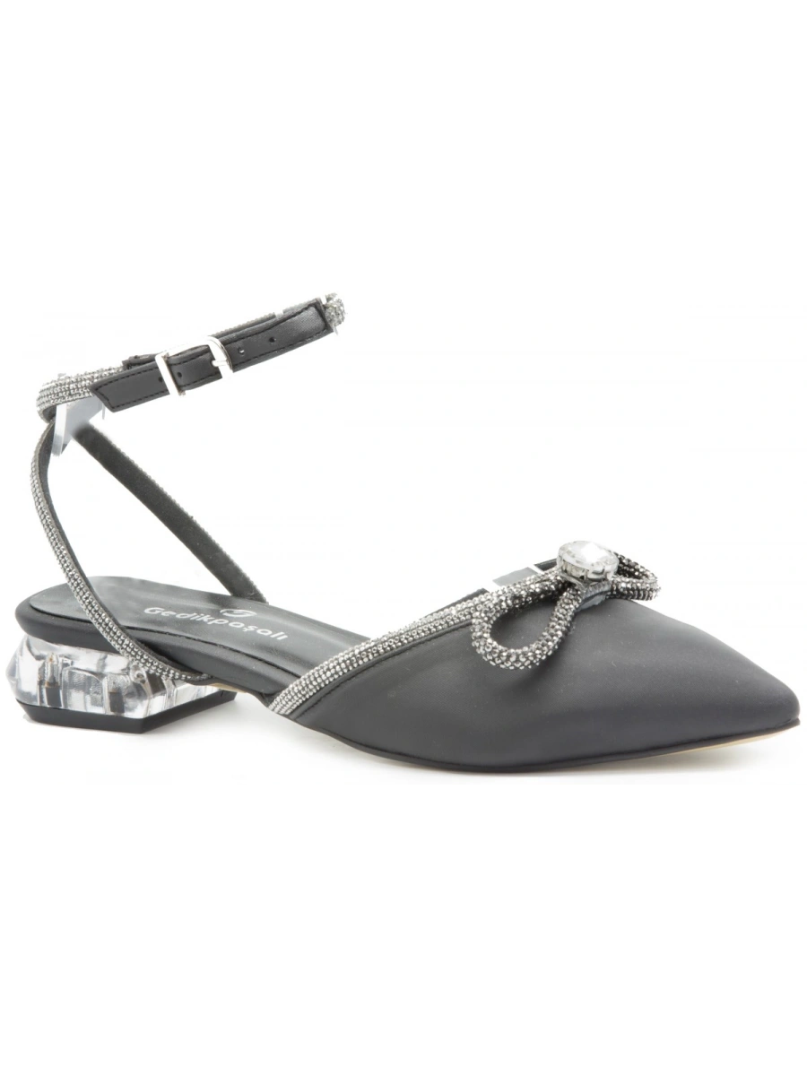 LİDER HİL P101 Siyah Kadın Babet