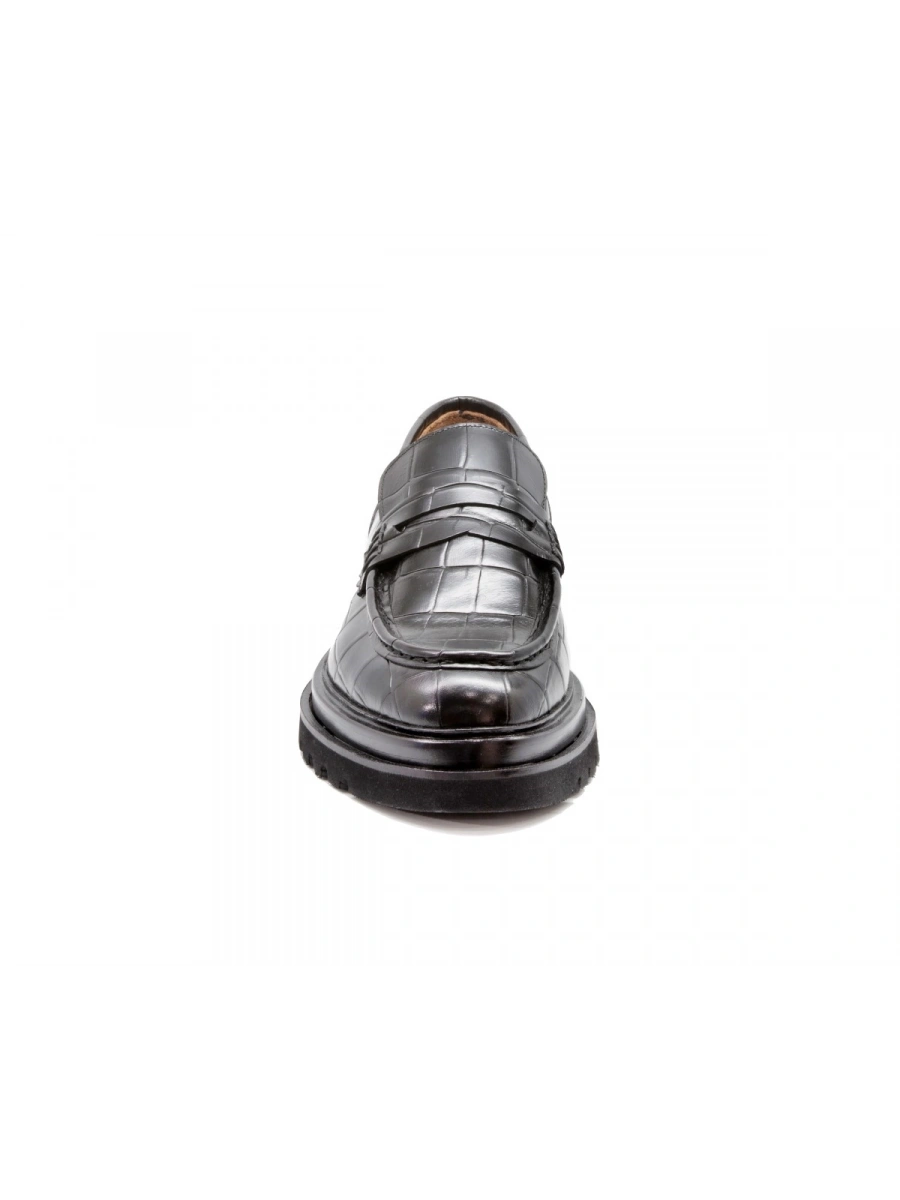LİDER LTN 306 Siyah/Kroko Erkek Ayakkabı