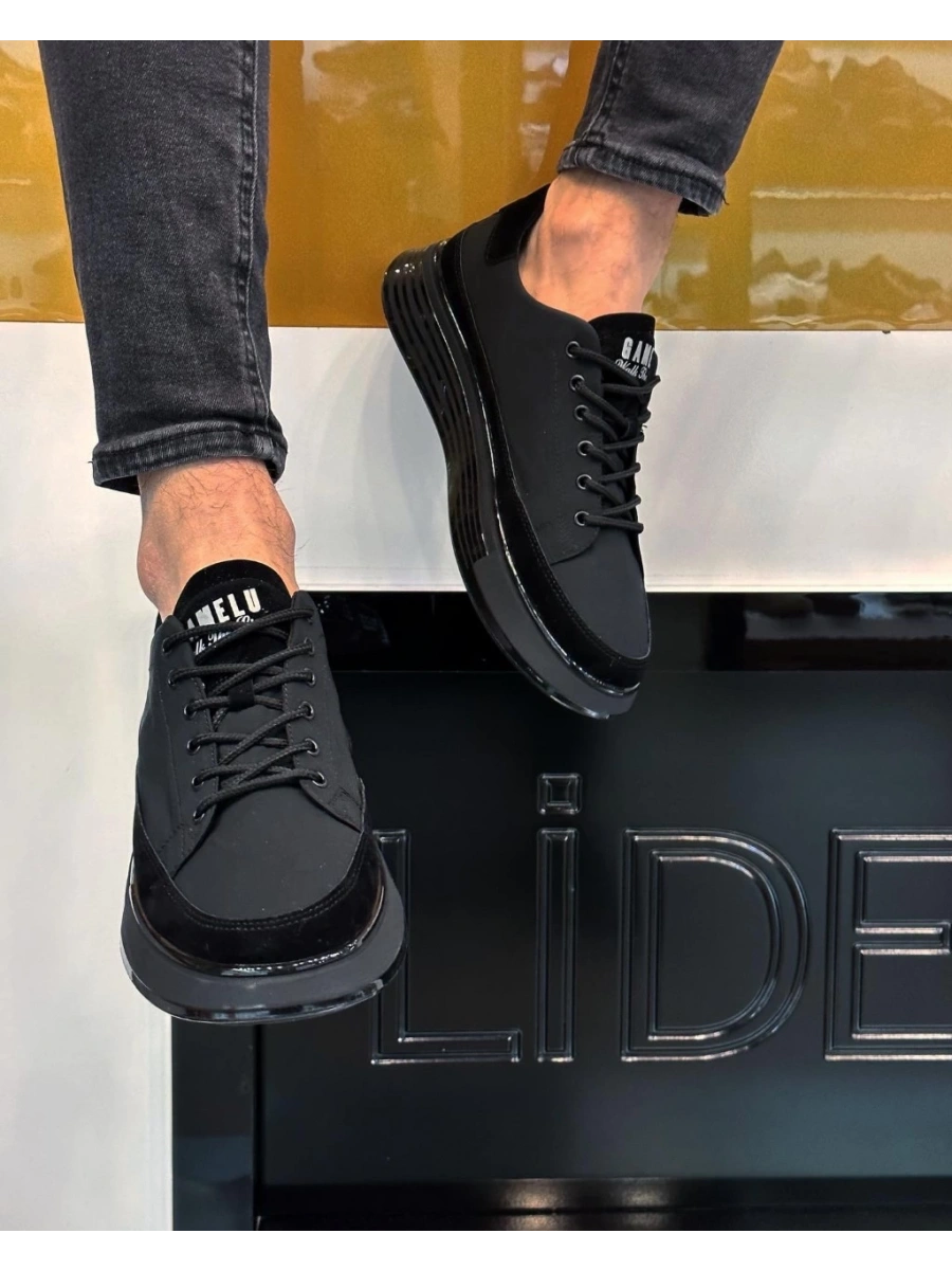 LİDER MONSTER Siyah Erkek Spor Ayakkabı