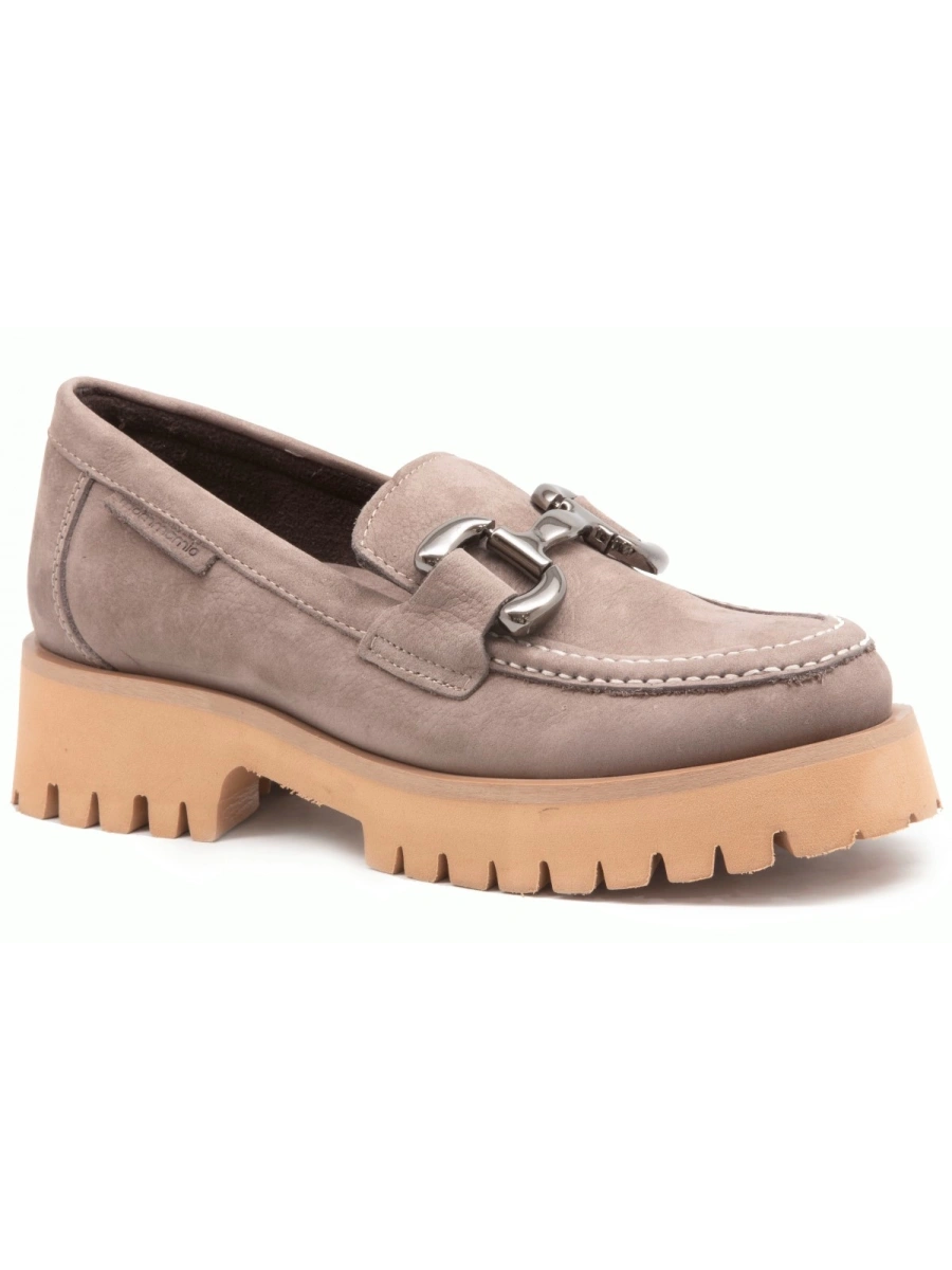 MAMMAMİA 3175 Vizon Nubuk Kadın Ayakkabı