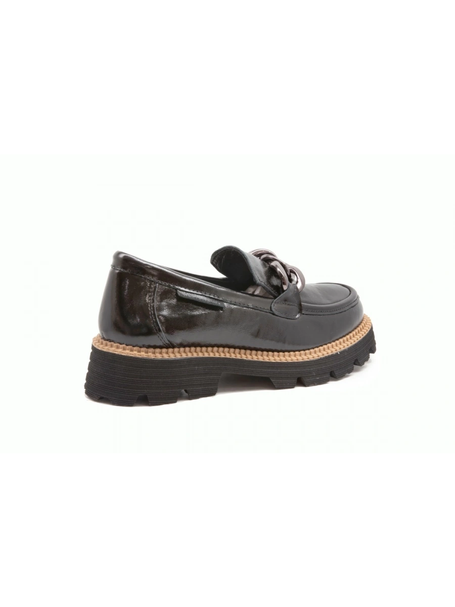 MAMMAMİA 3185 Siyah Rugan Kadın Ayakkabı