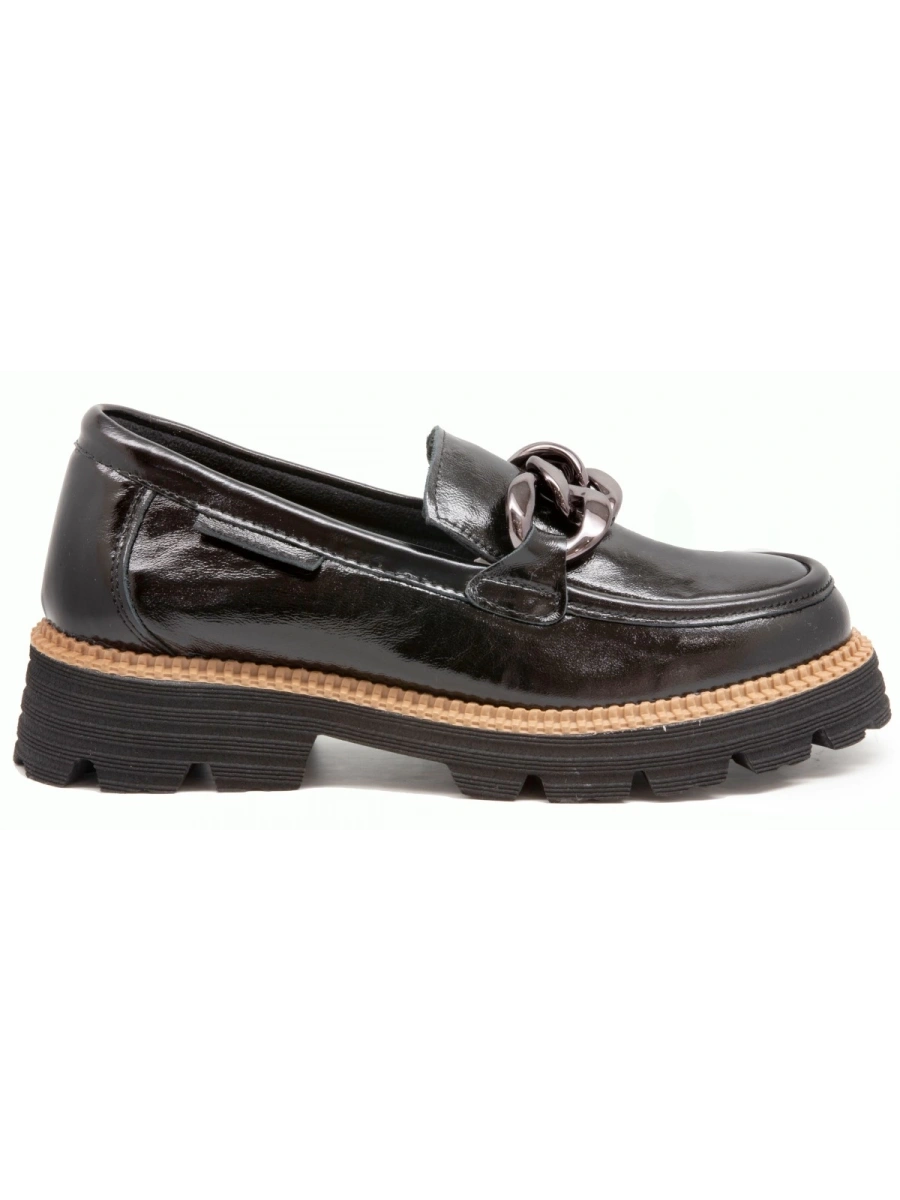 MAMMAMİA 3185 Siyah Rugan Kadın Ayakkabı