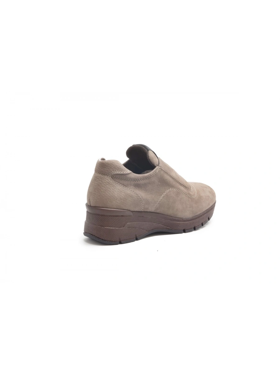 MAMMAMİA 6245 Vizon Nubuk Kadın Ayakkabı