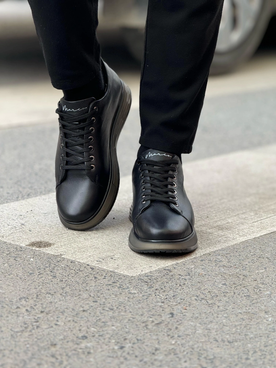 MARCOMEN 15275 Siyah Erkek Ayakkabı