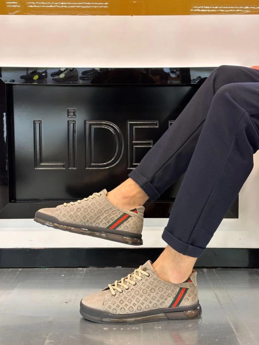 MARCOMEN 17276 Gri Nubuk Erkek Ayakkabı