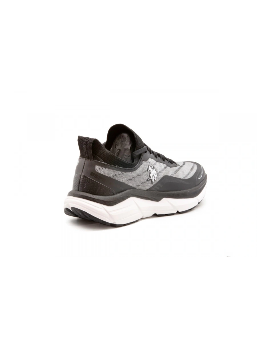 Us Polo Assn STEVEN Gri-Siyah Erkek Spor Ayakkabı