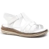 LİDER MRN 063-017 Beyaz Kadın Sandalet