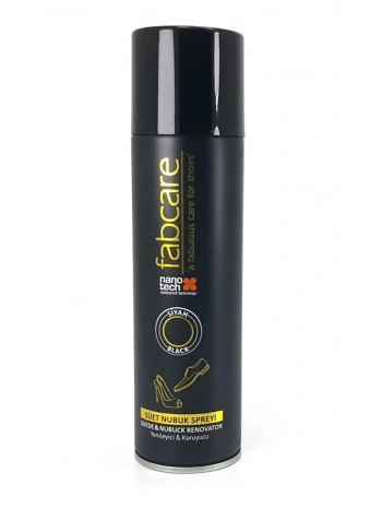 FABCARE Süet Nubuk Siyah Sprey FC-30-11
