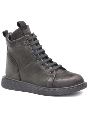 MAMMAMİA 4400 Siyah Nubuk Kadın Bot