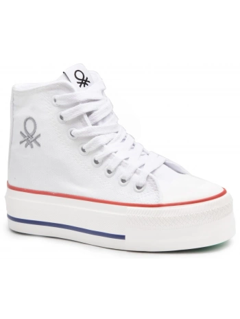 BENETTON 30939 Beyaz Kadın Spor Ayakkabı