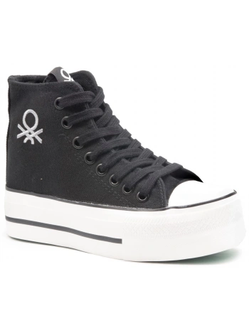 BENETTON 30939 Siyah Kadın Spor Ayakkabı