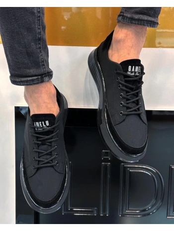 LİDER MONSTER Siyah Erkek Spor Ayakkabı