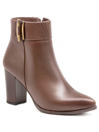 LİDER MRN 133-150 Kahve Kadın Topuklu Bot