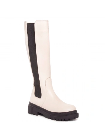 LİDER MRN 133-275 Bej Kadın Çizme