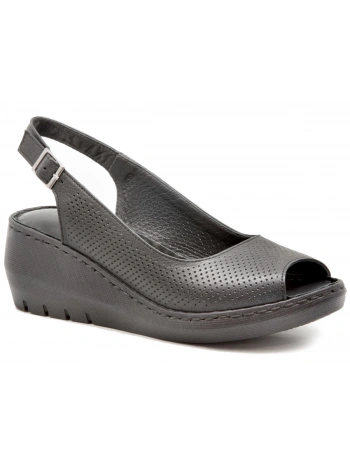 MAMMAMİA 1370 Siyah Kadın Sandalet