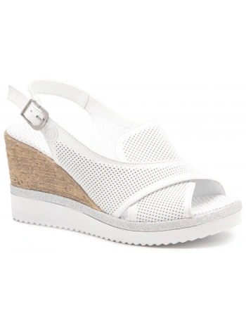 MAMMAMİA 1430 Beyaz Kadın Sandalet