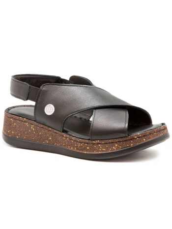 MAMMAMİA 2395 Siyah Kadın Sandalet