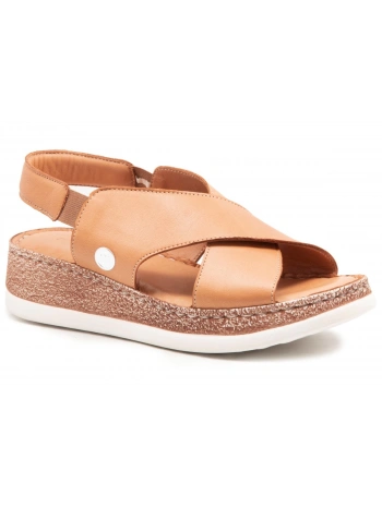 MAMMAMİA 2395 Taba Kadın Sandalet