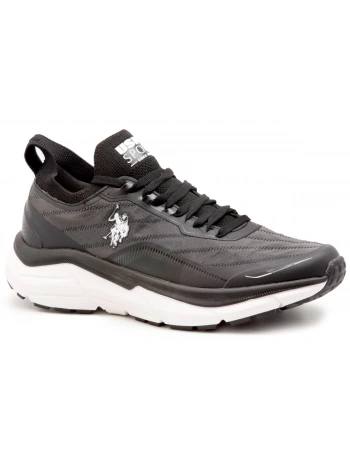 Us Polo Assn STEVEN Siyah Erkek Spor Ayakkabı