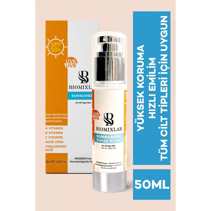NEMLENDİRİCİ LEKE KARŞITI 50 SPF GÜNEŞ KREMİ 50ML