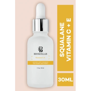 Koyu Cilt Lekelerini Azaltmaya Yardımcı Skualen C-E Serum 30ML