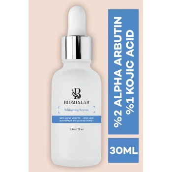 Cilt Lekelerini Önlemeye & Cilt Tonu Eşitlemeye Yardımcı Alpha Arbutin Serum 30ML