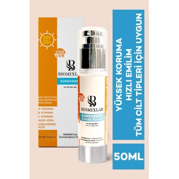 NEMLENDİRİCİ LEKE KARŞITI 50 SPF GÜNEŞ KREMİ 50ML