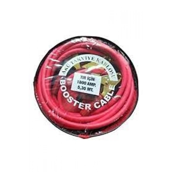 1800 Amper Kamyon Ve Tır Için Akü Takviye Kablosu Çantalı 5.30 Metre
