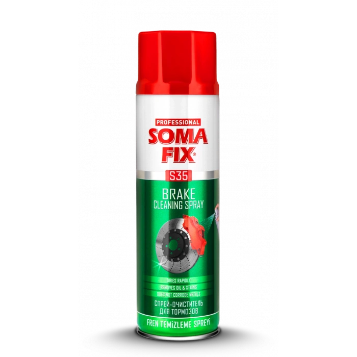 Somafix S35 Fren Balata ve Genel Amaçlı Temizleme Spreyi 500m