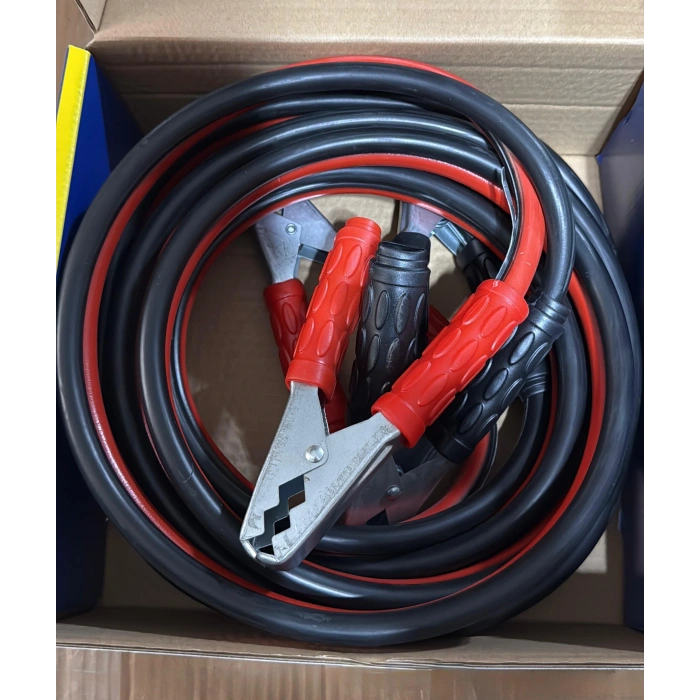 AKÜ TAKVİYE KABLOSU BİRLEŞİK 5 METRE 1200 AMPER TIR KAMYON OTOMOBİL