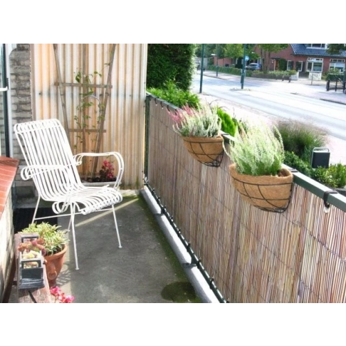 1 Metre x 3 Metre Hasır Bahçe Çiti Balkon Çiti Gölgelik ve Dekorasyon