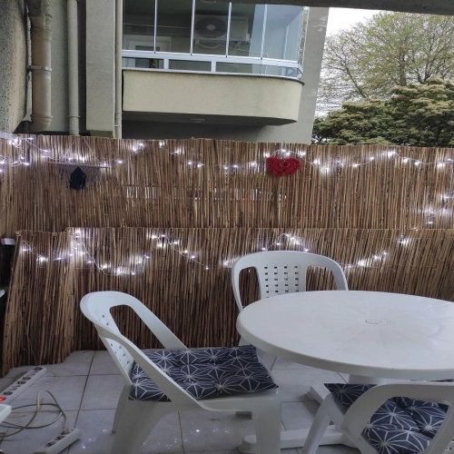 80 cm x 2,50 Metre Hasır Balkon Çiti