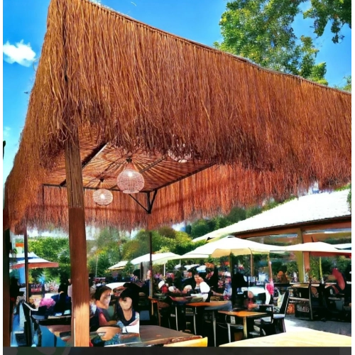 Hasır Püskül Otu Saçaklı Ot 1 Metre x 75 cm