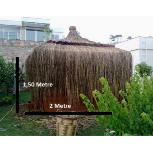 Hasır Püskül Otu Saçaklı Ot 1,50 Metre x 2 Metre