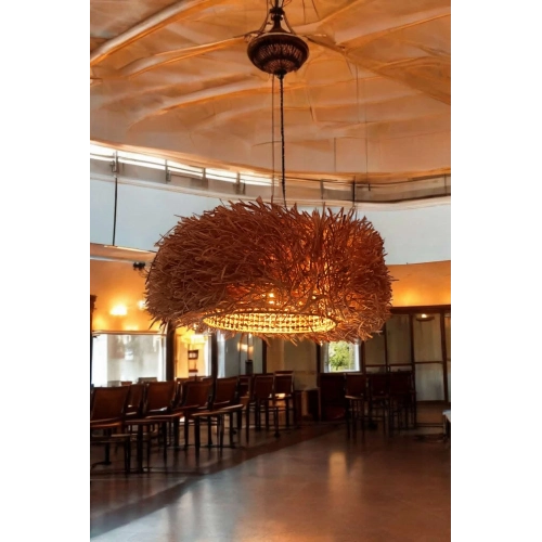 Kirpi Avize - El Yapımı Doğal Şıklık