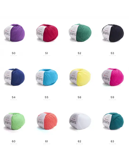 10 x Yarnart Jeans 35 10lu Paket Amigurimi Bebek Ipi Yarnart Jeans 10 Adet