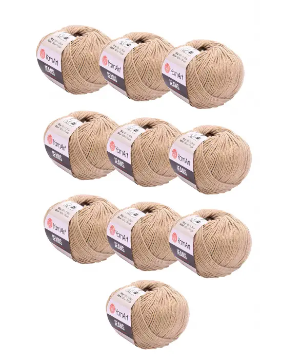 10 x Yarnart Jeans 48 10lu Paket Amigurimi Bebek Ipi Yarnart Jeans 10 Adet