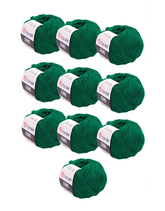 10 x Yarnart Jeans 52 10lu Paket Amigurimi Bebek Ipi Yarnart Jeans 10 Adet