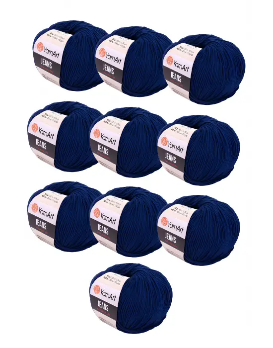 10 x Yarnart Jeans 54 10lu Paket Amigurimi Bebek Ipi Yarnart Jeans 10 Adet