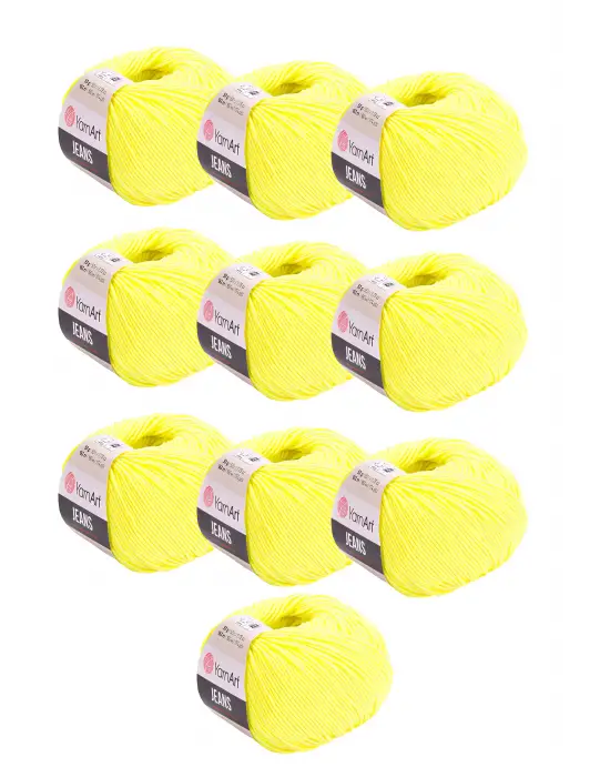 10 x Yarnart Jeans 58 10lu Paket Amigurimi Bebek Ipi Yarnart Jeans 10 Adet